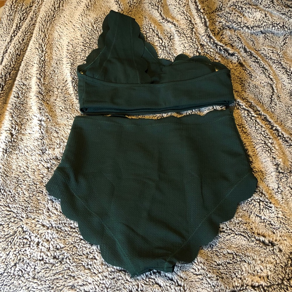 Bathing suit. Emerald Green. Never been worn. - Picture 2 of 2